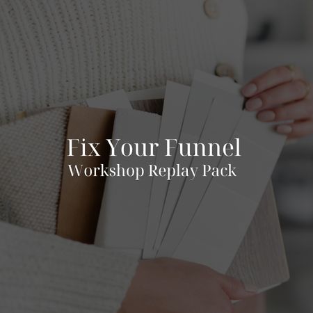 Fix Your Funnel Replay Pack